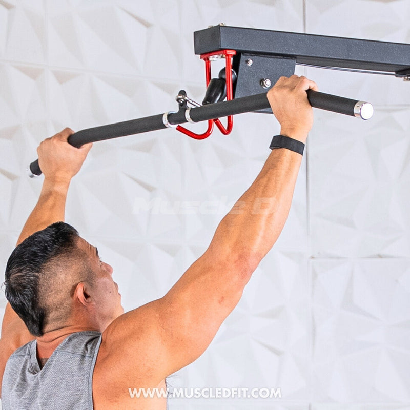 Classic V2 Selectorized Lat Pulldown / Low Row Combo by Muscle D Fitness