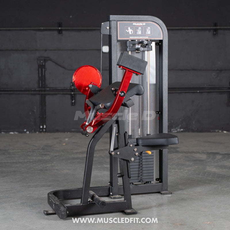 Classic V2 Selectorized Biceps Curl | Muscle D Fitness | 150lb Stack