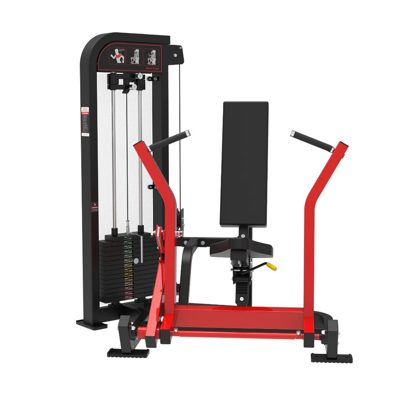 Classic V2 Selectorized Chest Press | Muscle D Fitness Commercial Machine