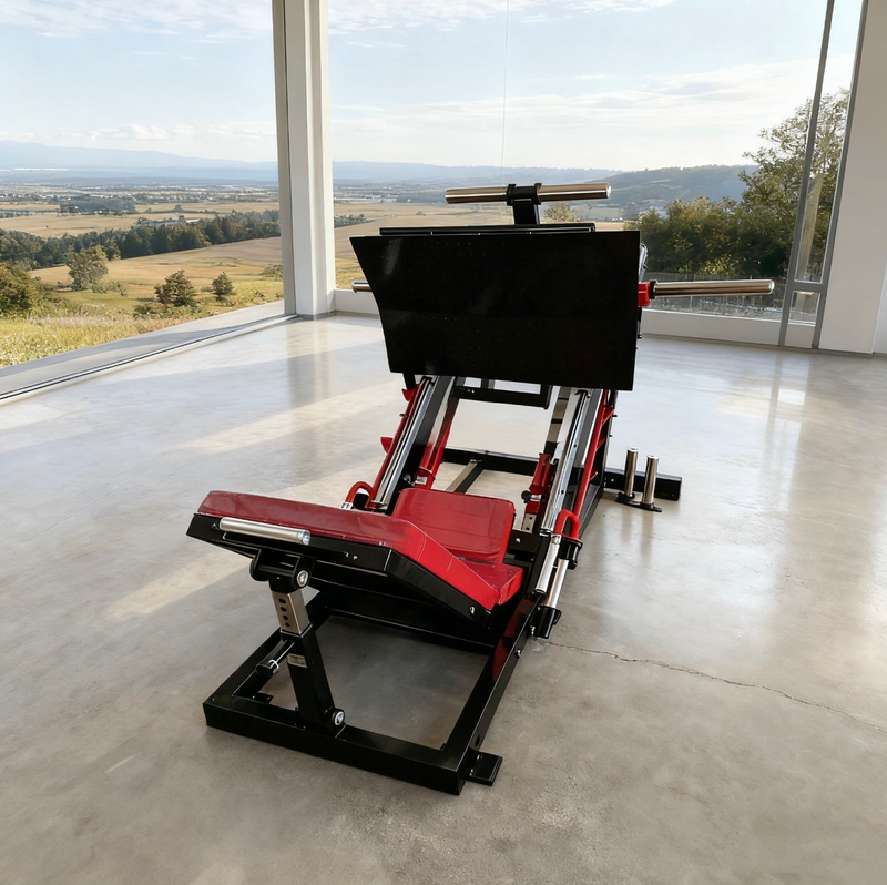 Commercial Grade Plate‑Loaded Linear Leg Press Machine
