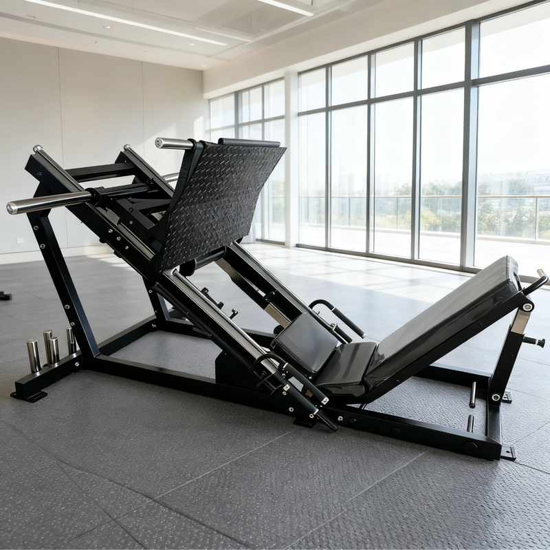 Commercial Grade Plate‑Loaded Linear Leg Press Machine