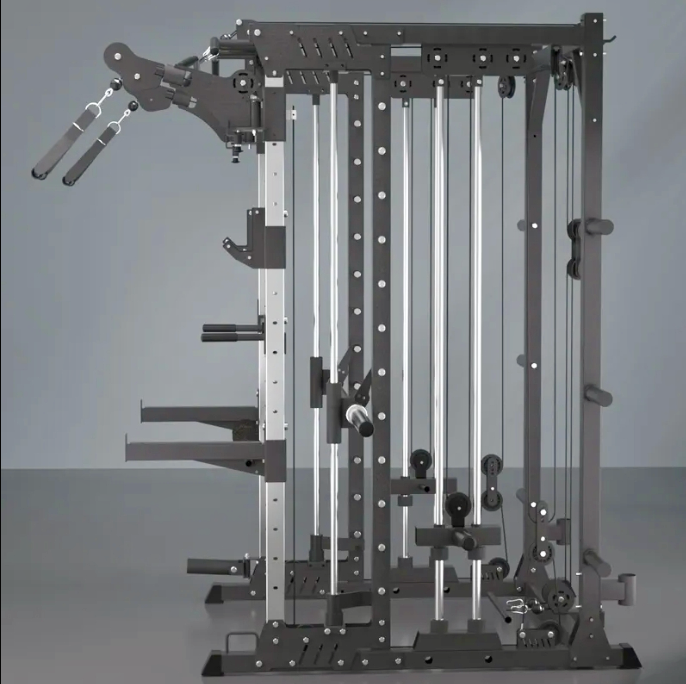 All-in-One Power Rack, Functional Trainer, and Smith Machine