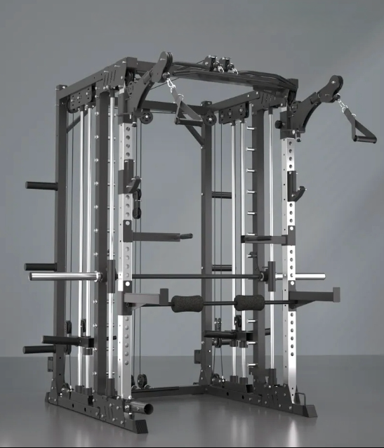 All-in-One Power Rack, Functional Trainer, and Smith Machine