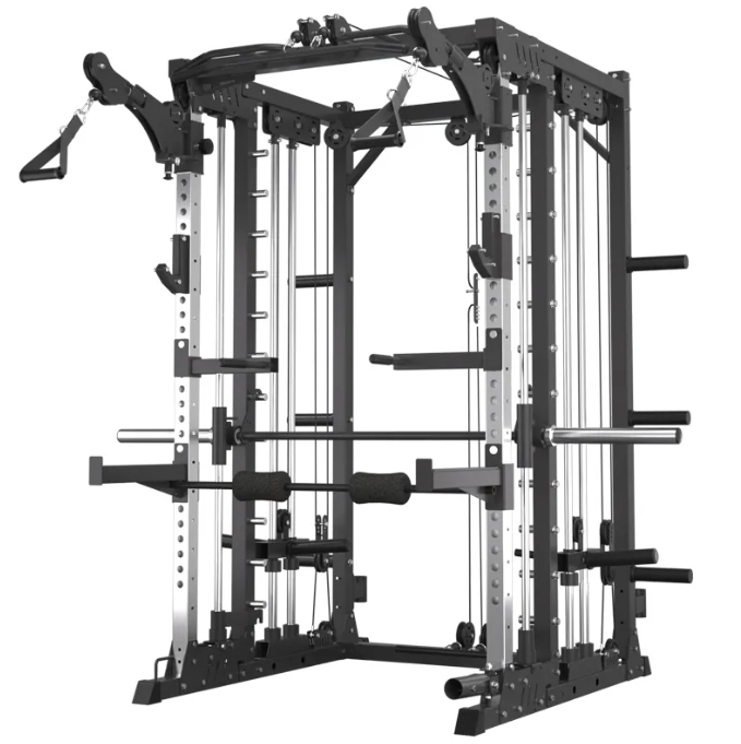 All-in-One Power Rack, Functional Trainer, and Smith Machine
